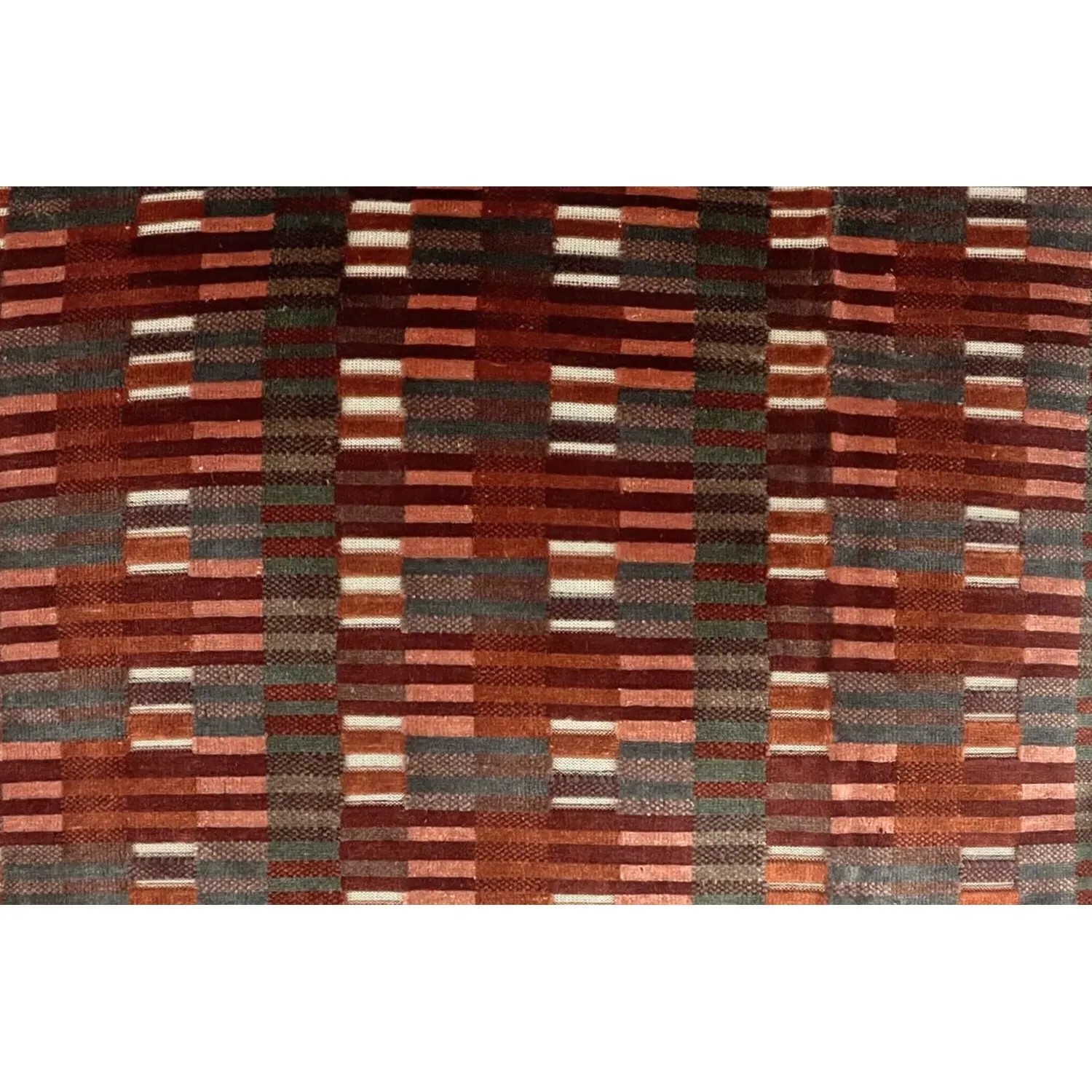 Berlin Geometric Cushion - Rust