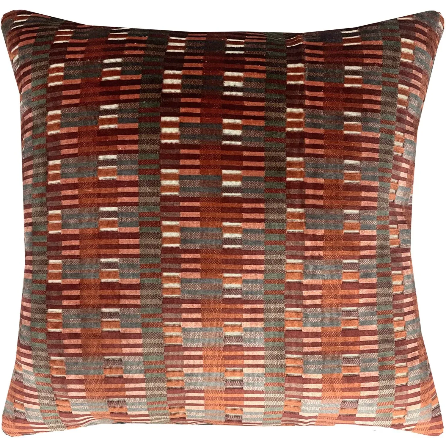 Berlin Geometric Cushion - Rust image