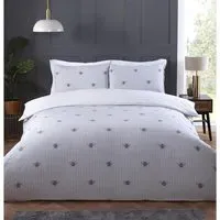 Betsy Bee Stripe Double Duvet Cover Set - Multi