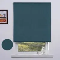 Blackout Textured Blind - Green