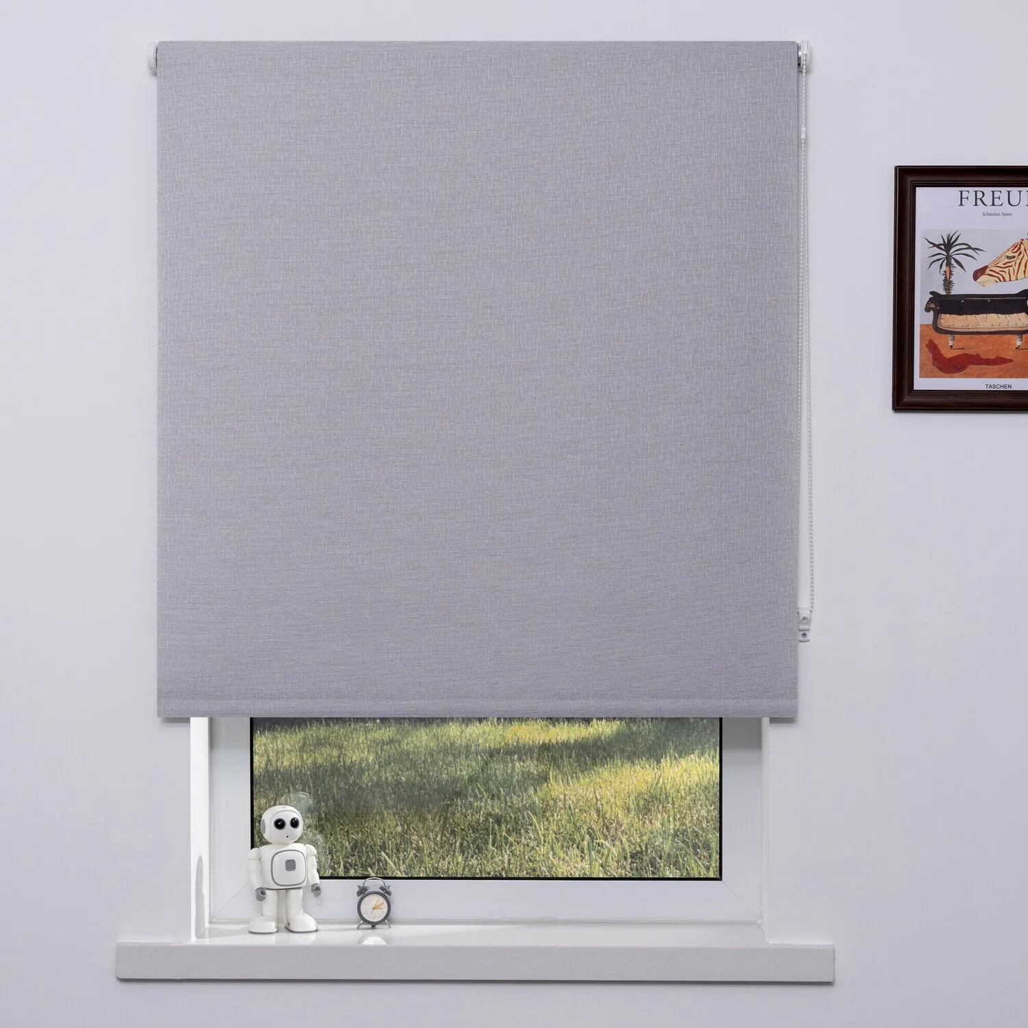 Blackout Textured Blind - Natural Weave