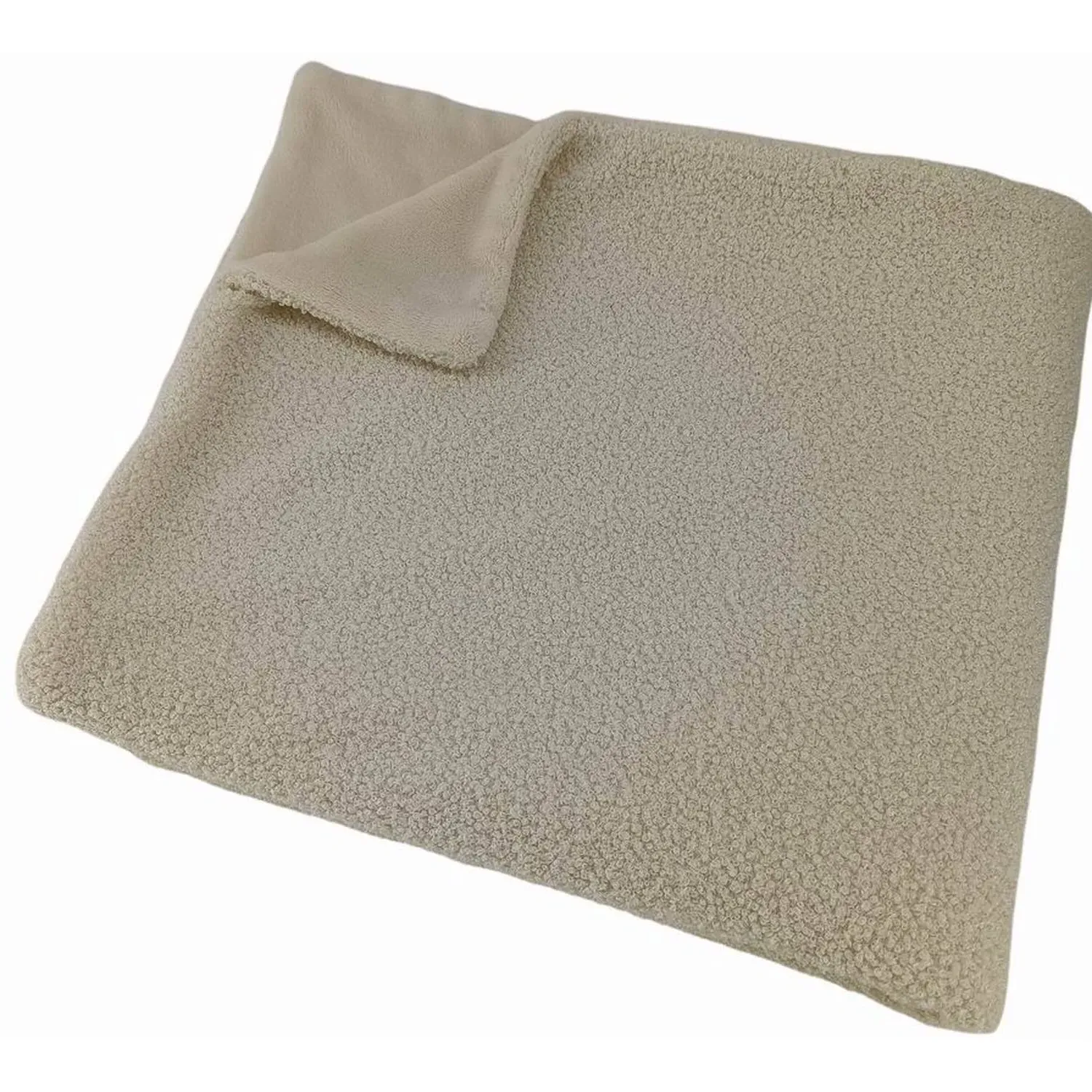 Blake Boucle Throw - Ivory image