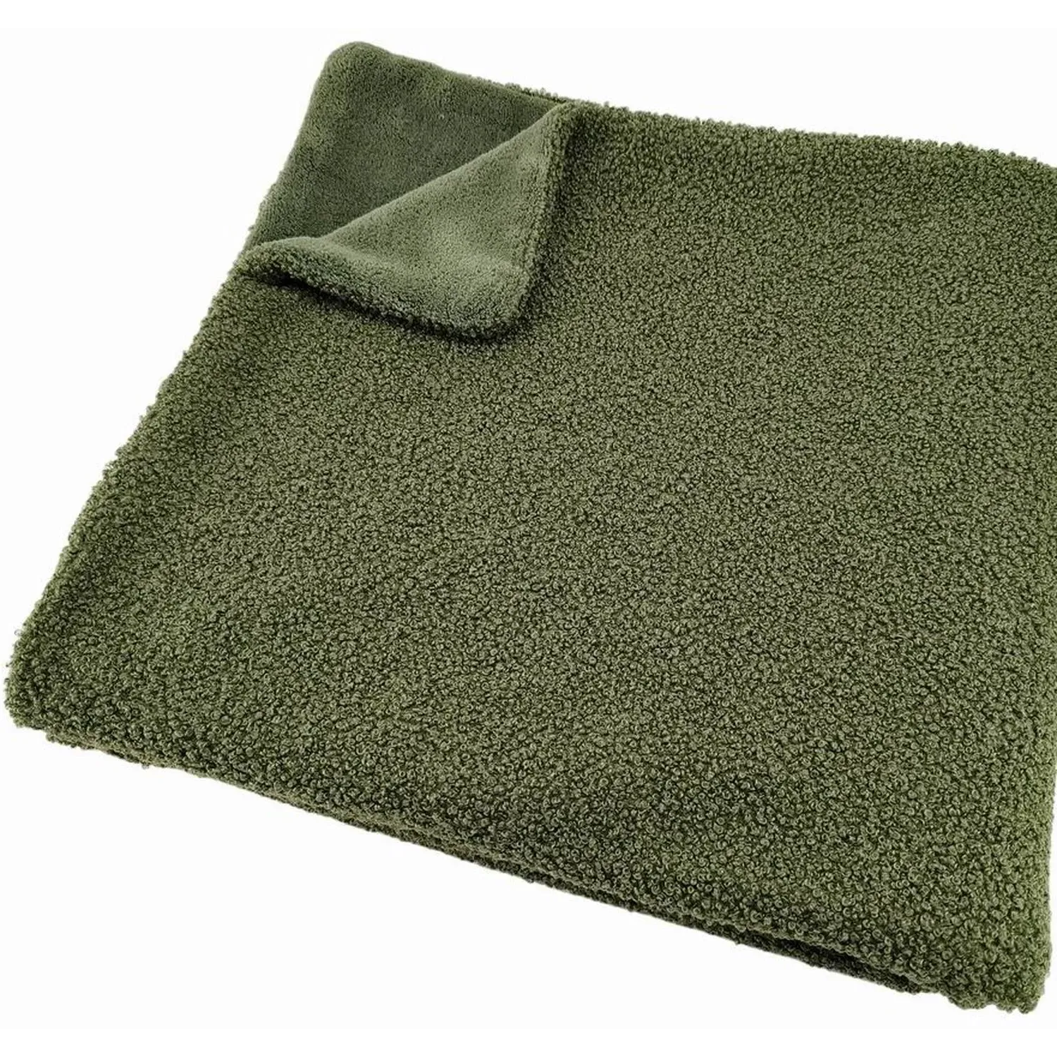 Blake Boucle Throw - Khaki