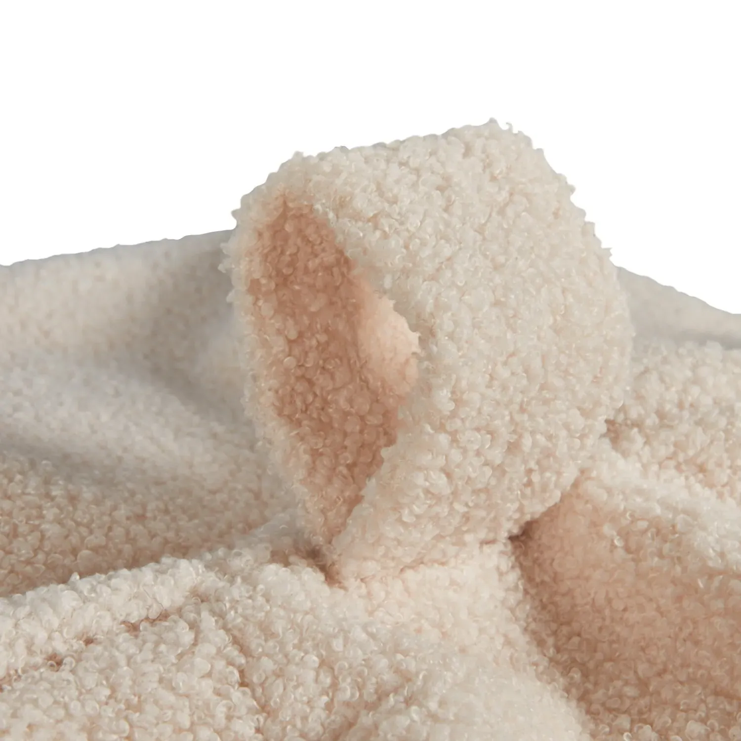 Boucle Bean Bag - Ivory