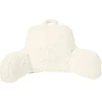 Bow Faux Fur Cuddle Chair - Natural