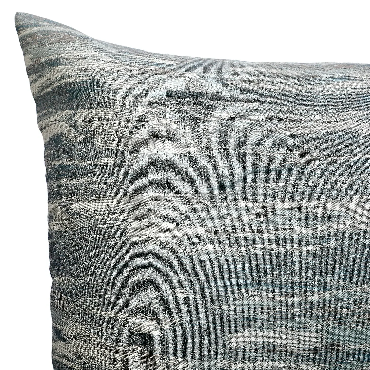 Caspian Jacquard Cushion - Grey
