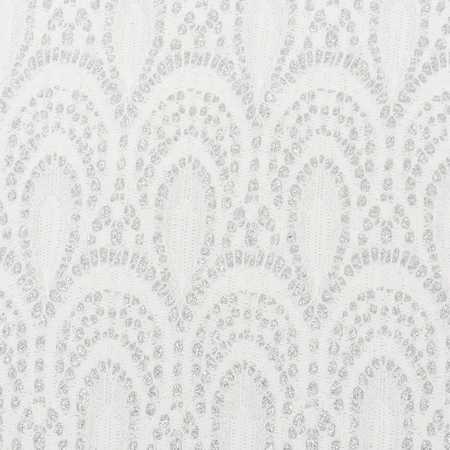 Charlene Embroidered Cushion - Silver