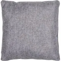 Chatsworth Piped Edge Cushion 45x45cm - Slate, Linen