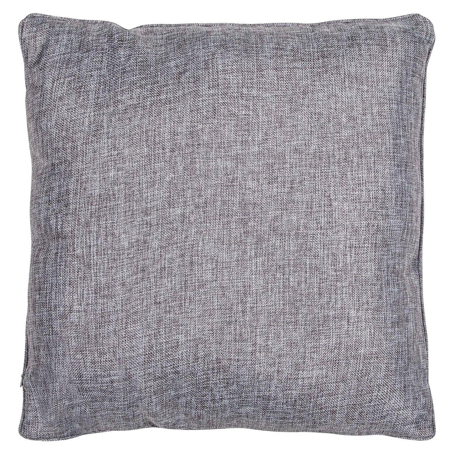 Chatsworth Piped Edge Cushion 45x45cm - Slate, Linen image