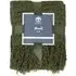 Chenille Check Throw - Emerald