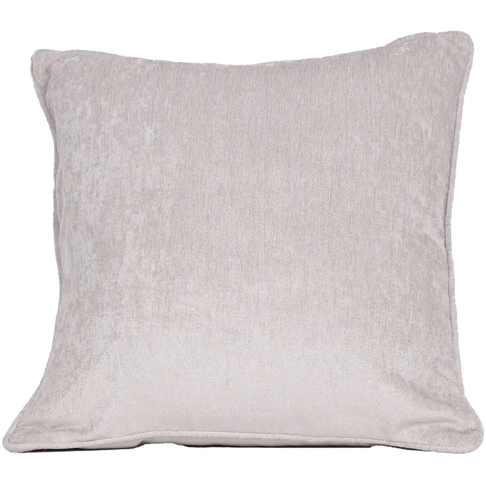 Chenille Cushion 45x45cm - Stone