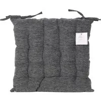 Chenille Seat Pad - Grey