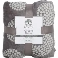 Circulo Sherpa Throw - Natural