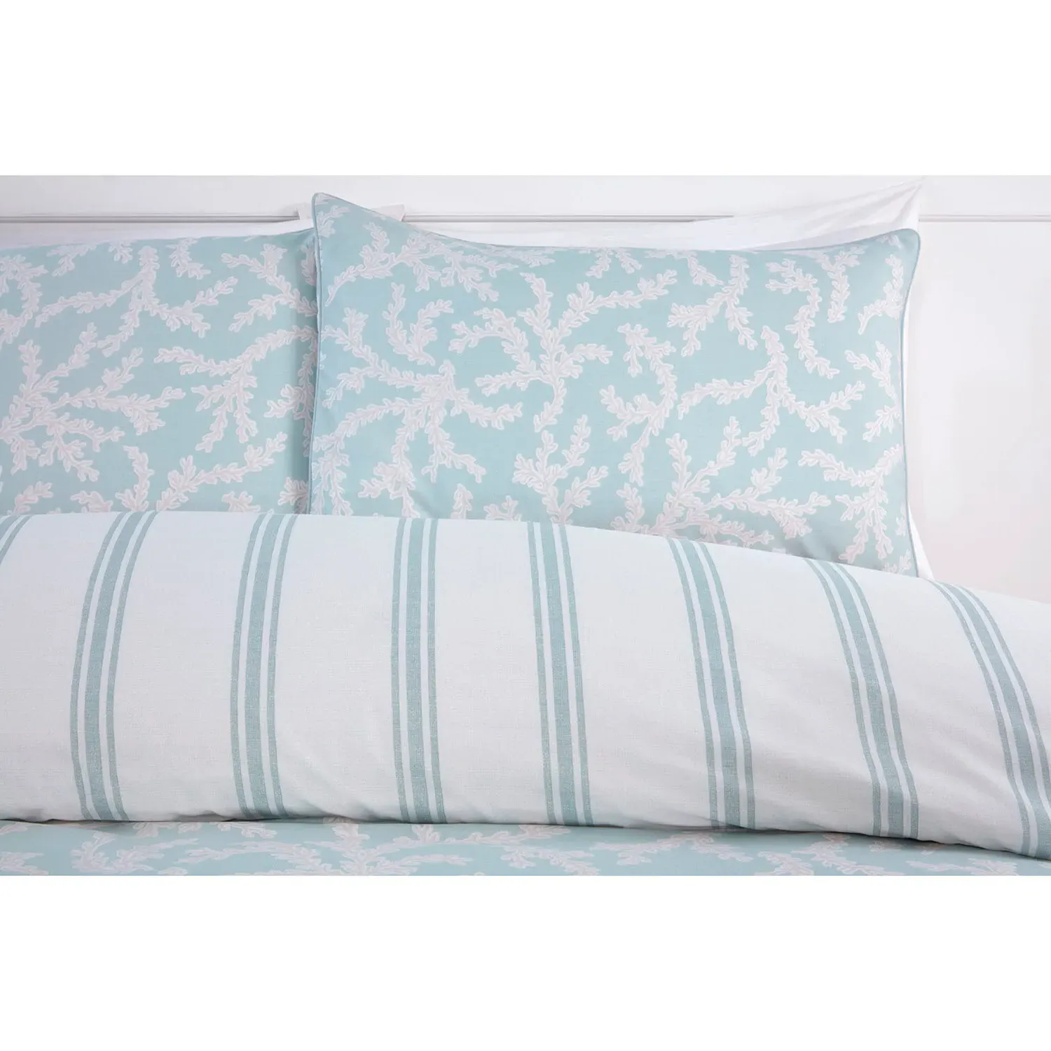 Coral Cove Double Duvet Set - Blue