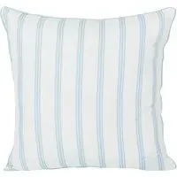 Coral Cove Stripe Cushion - Blue