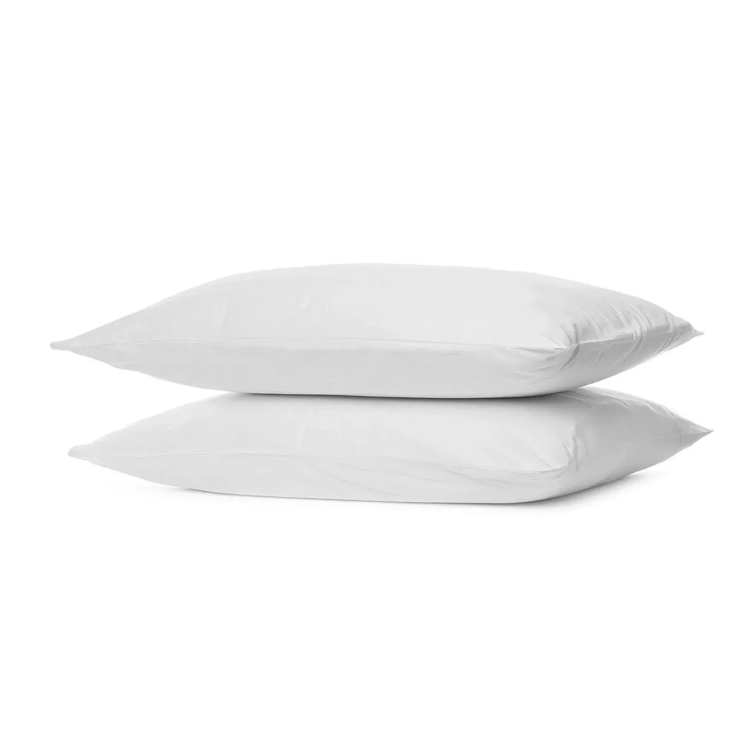 Cotton Housewife Pillowcases 180 Thread Count - White