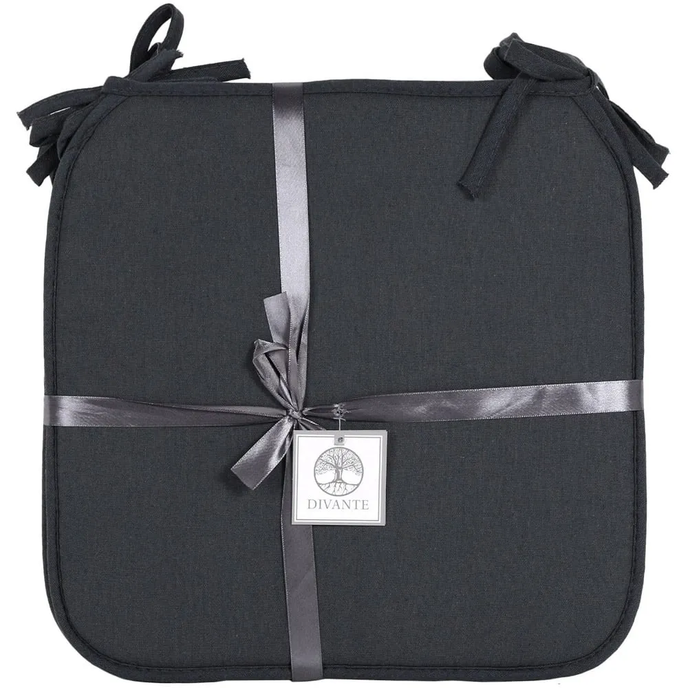 Cotton Seat Pad 4 Pack - Grey