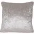 Crushed Velvet Cushion 45x45cm - Ivory