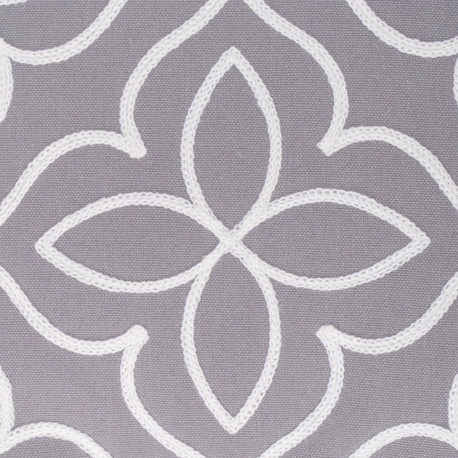 Dalia Embroidered Cushion 45x45cm - Multi, Cotton Blend