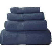 Deluxe Bath Sheet - Dark Blue, Cotton