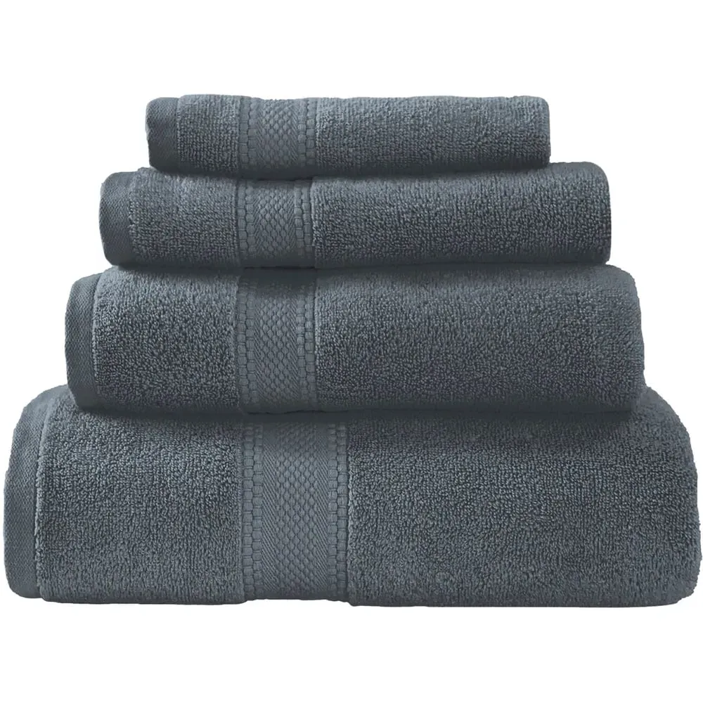Deluxe Bath Sheet - Dark Grey, Cotton
