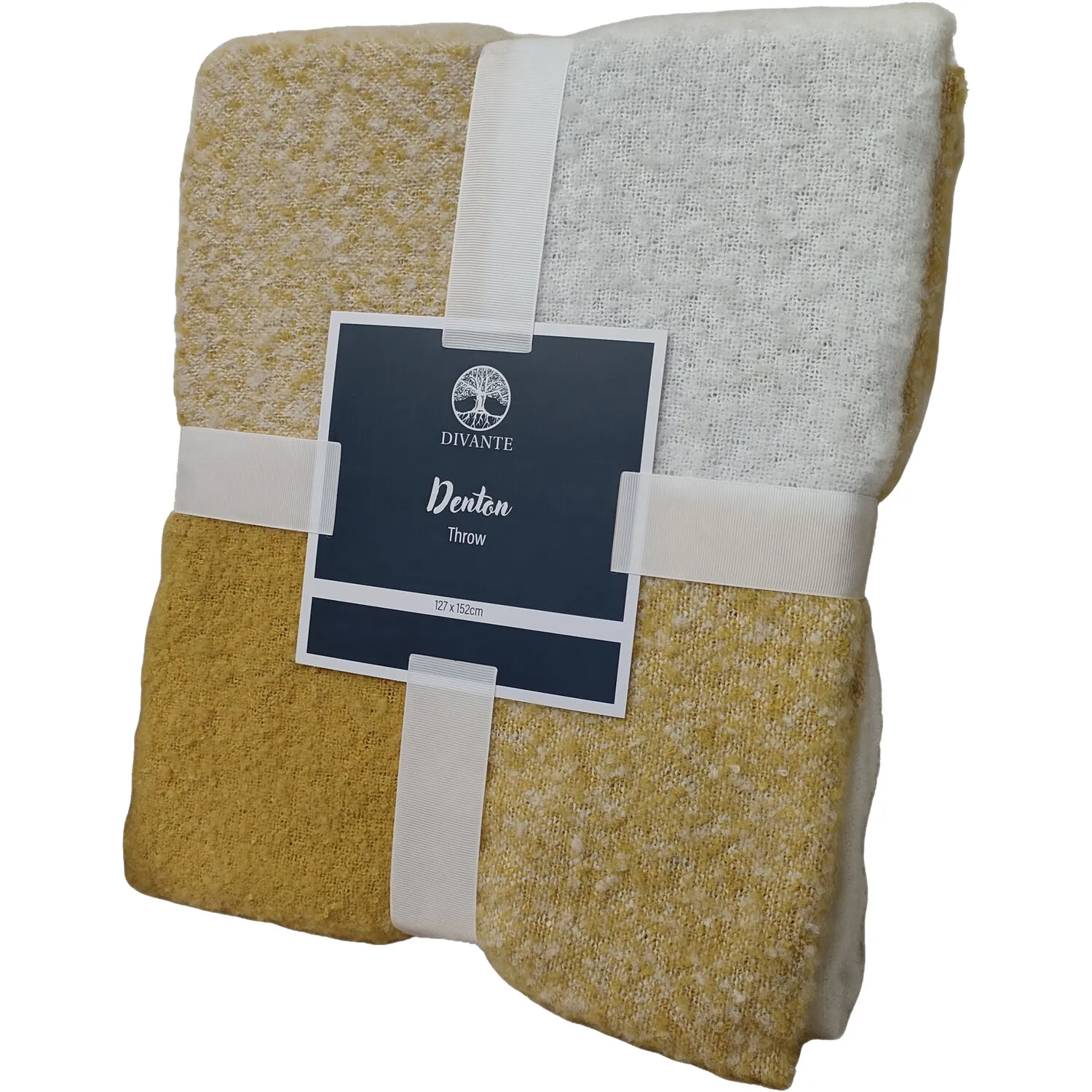 Denton Throw - Ochre