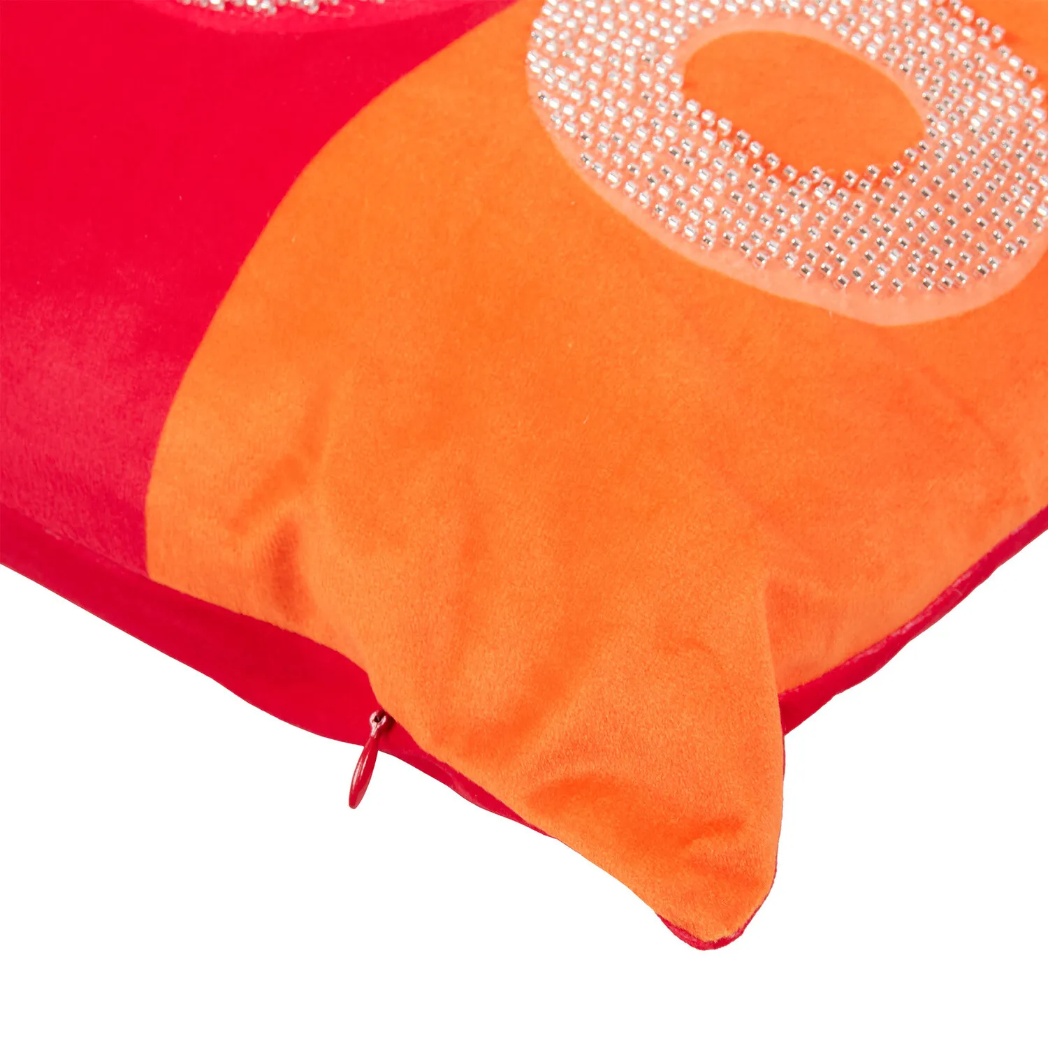 Disco Beaded Cushion