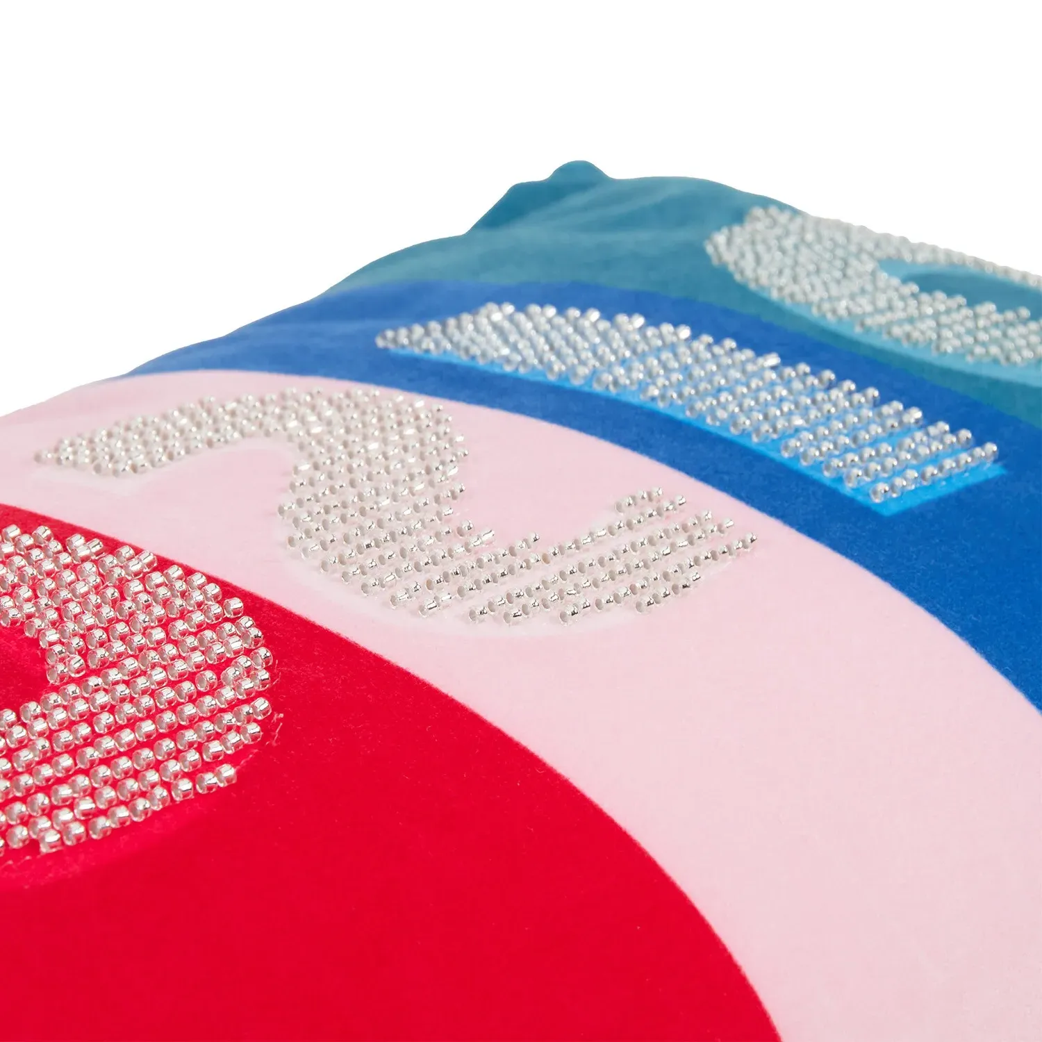 Disco Beaded Cushion