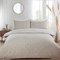 Double Arches Duvet Set - Natural