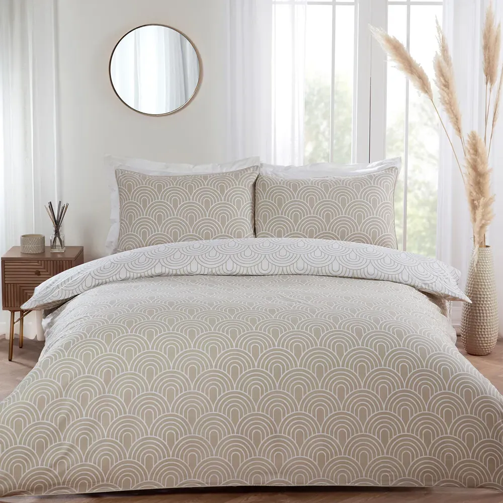 Double Arches Duvet Set - Natural image