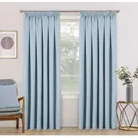 Dusk Blackout Thermal Curtains - Blue