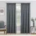 Dusk Blackout Thermal Curtains - Charcoal
