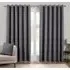 Dusk Eyelet Curtain - Charcoal