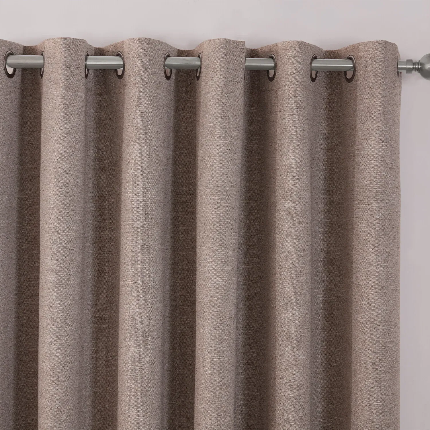 Dusk Eyelet Curtain - Natural