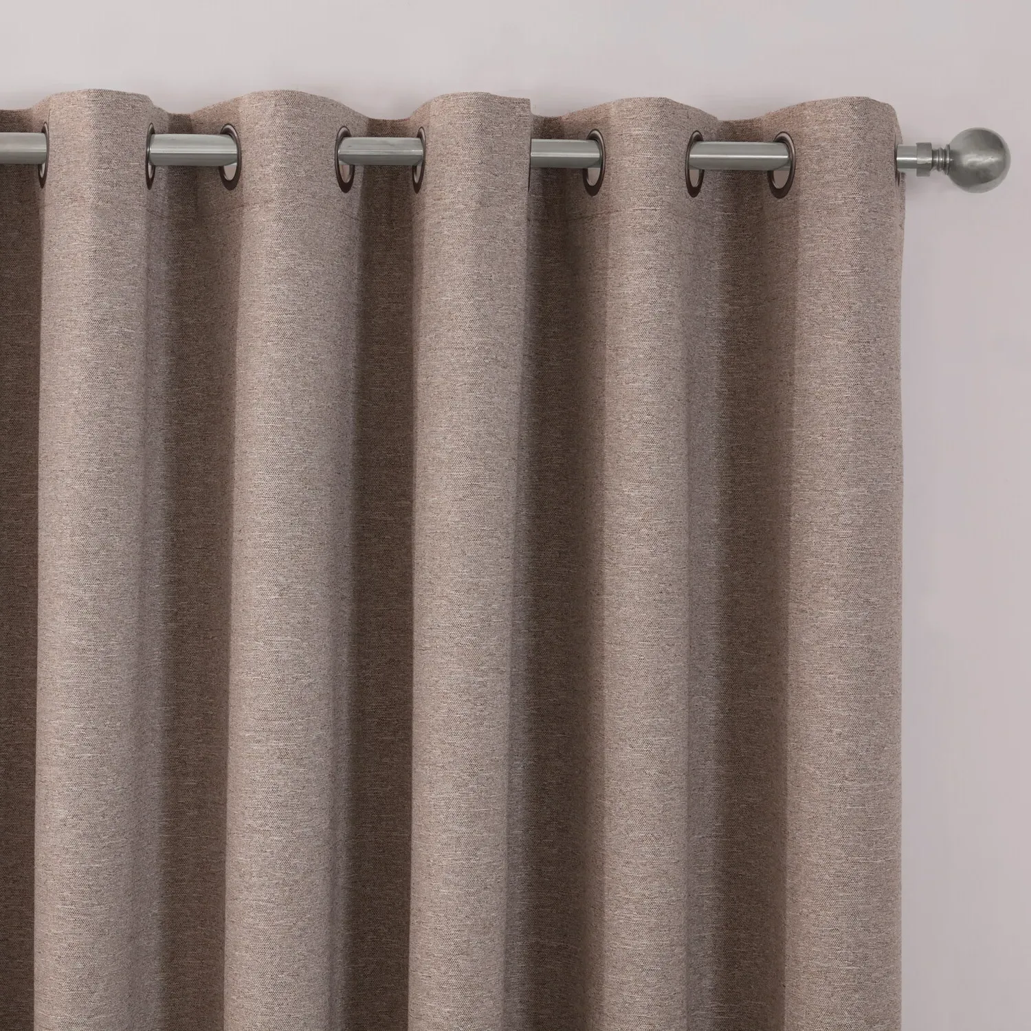 Dusk Eyelet Curtain - Natural