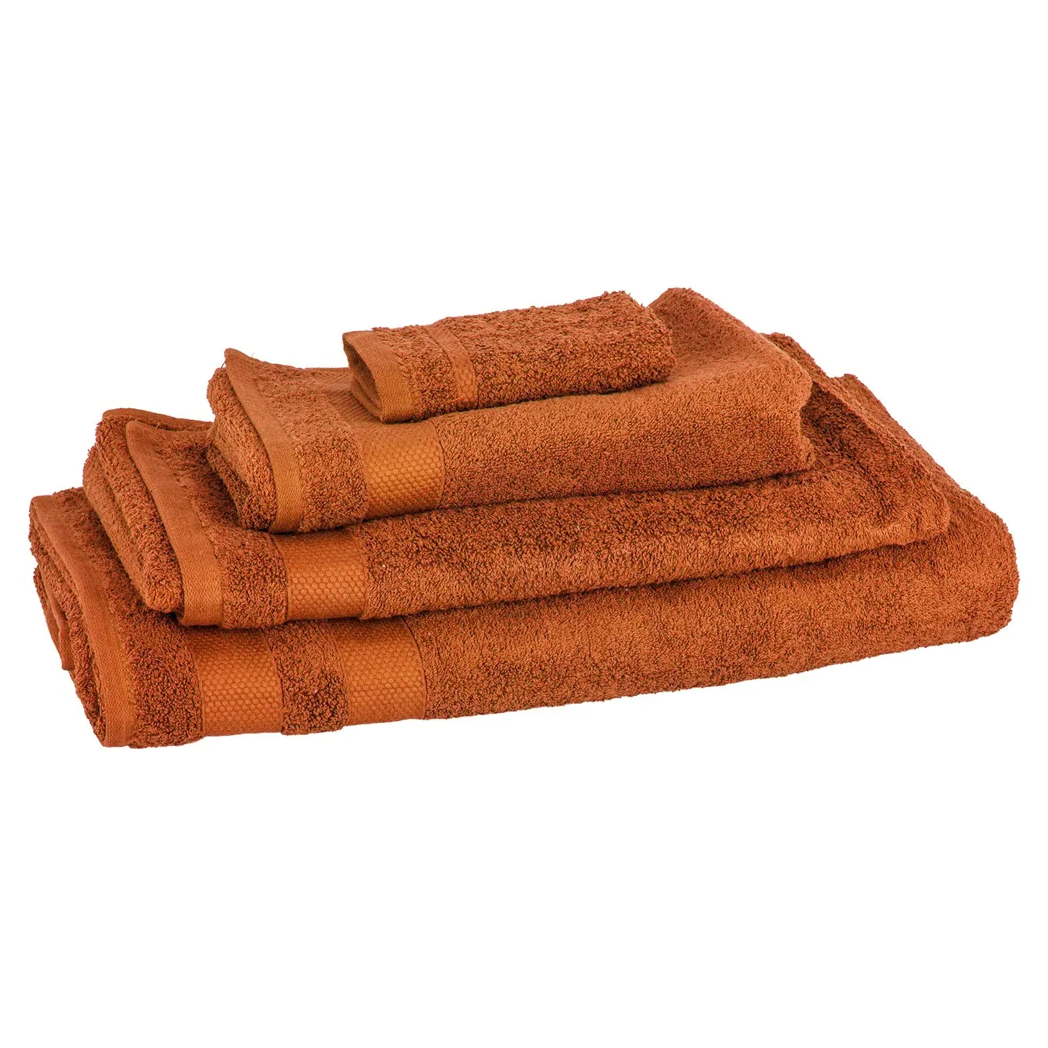 Egyptian Cotton Bath Towel - Orange