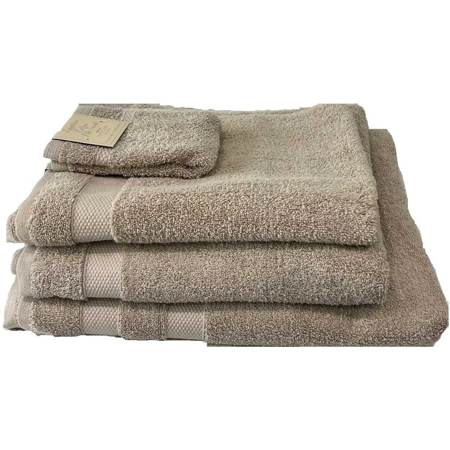 Egyptian Cotton Bath Towel - Pebble