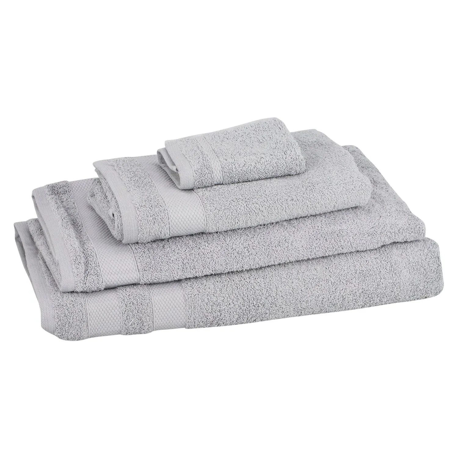 Egyptian Cotton Face Cloth - Silver