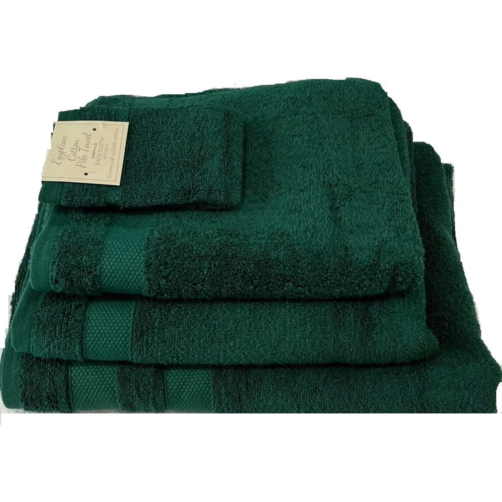 Egyptian Cotton Hand Towel - Emerald