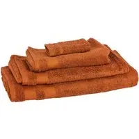 Egyptian Cotton Hand Towel - Orange