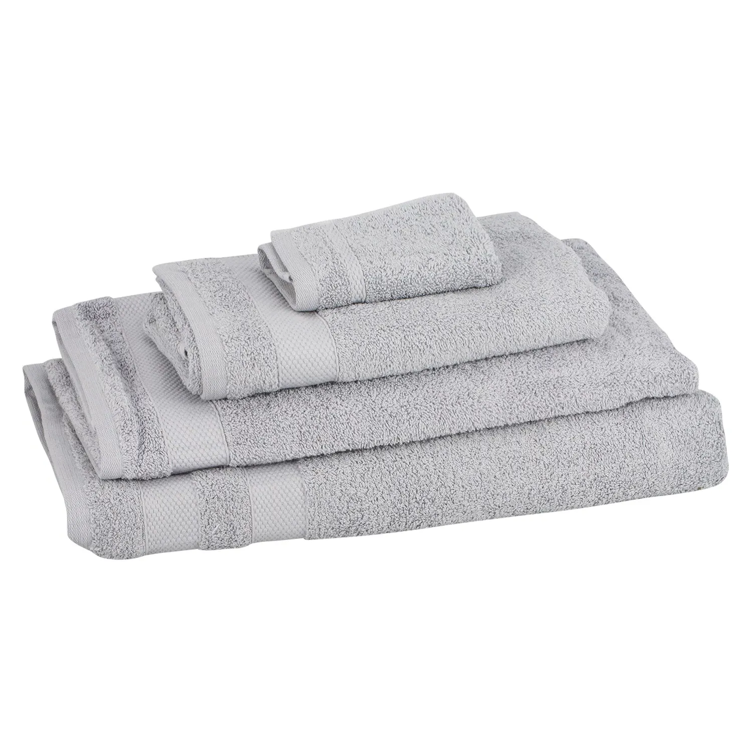 Egyptian Cotton Hand Towel - Silver