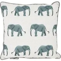 Elephant Cushion - Grey