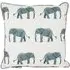 Elephant Cushion - Grey