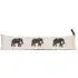 Elephant Draught Excluder - Charcoal