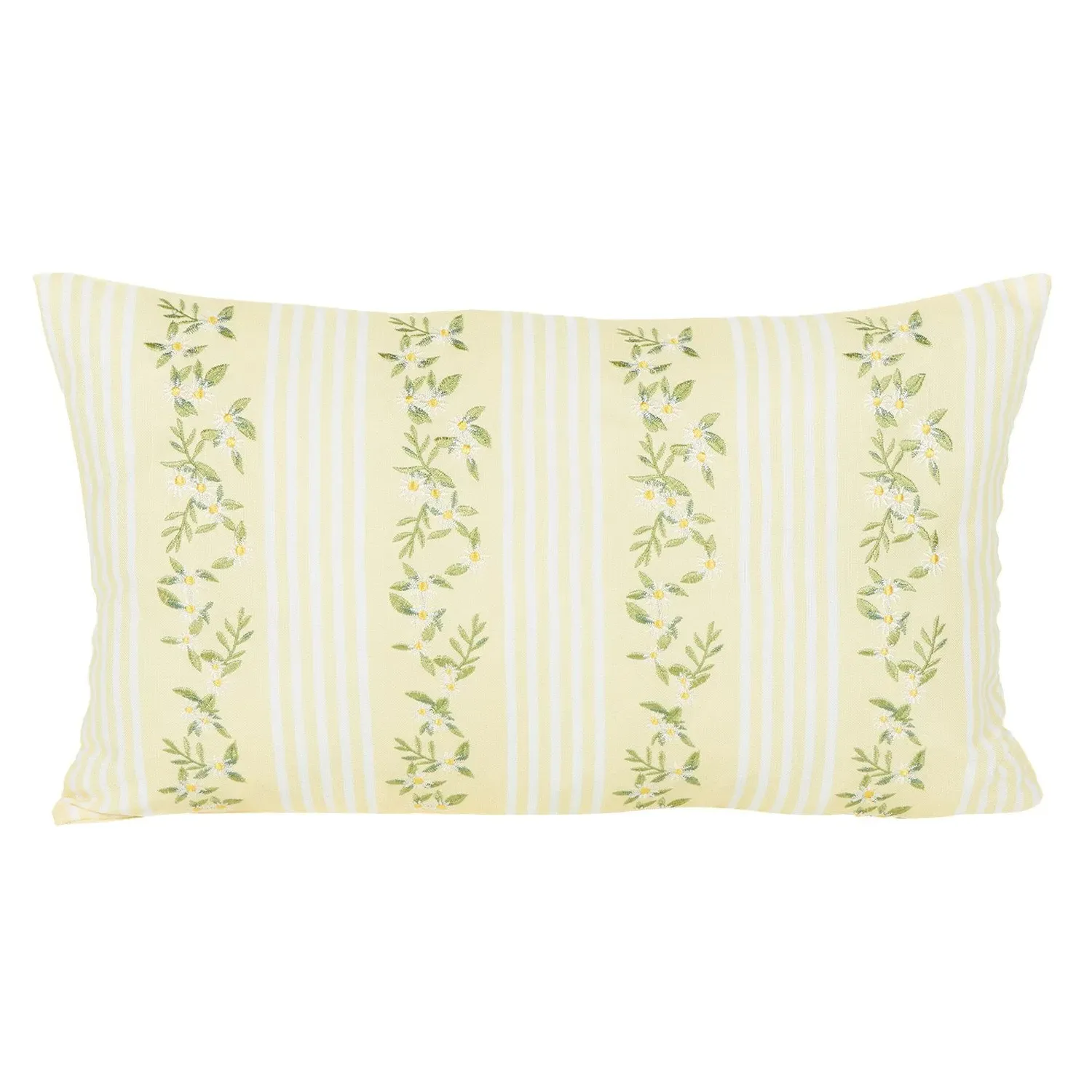 Eloise Floral Cushion - Ochre image