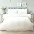 Estelle Double Seersucker Duvet Set - Silver