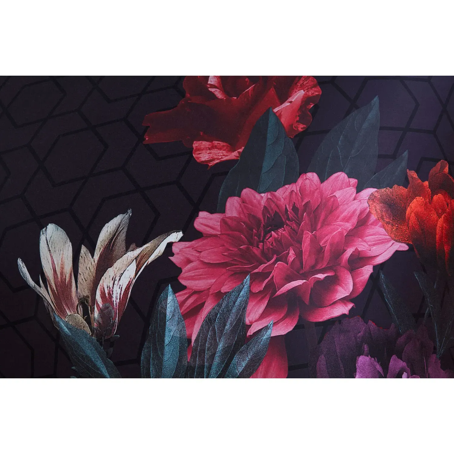 Euphoria King Size Duvet Cover Set - Purple, Floral