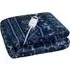Fairisle Electric Throw - Navy