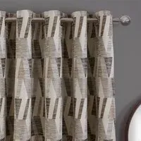 Indiana Geo Jacquard Curtain - Multicolour
