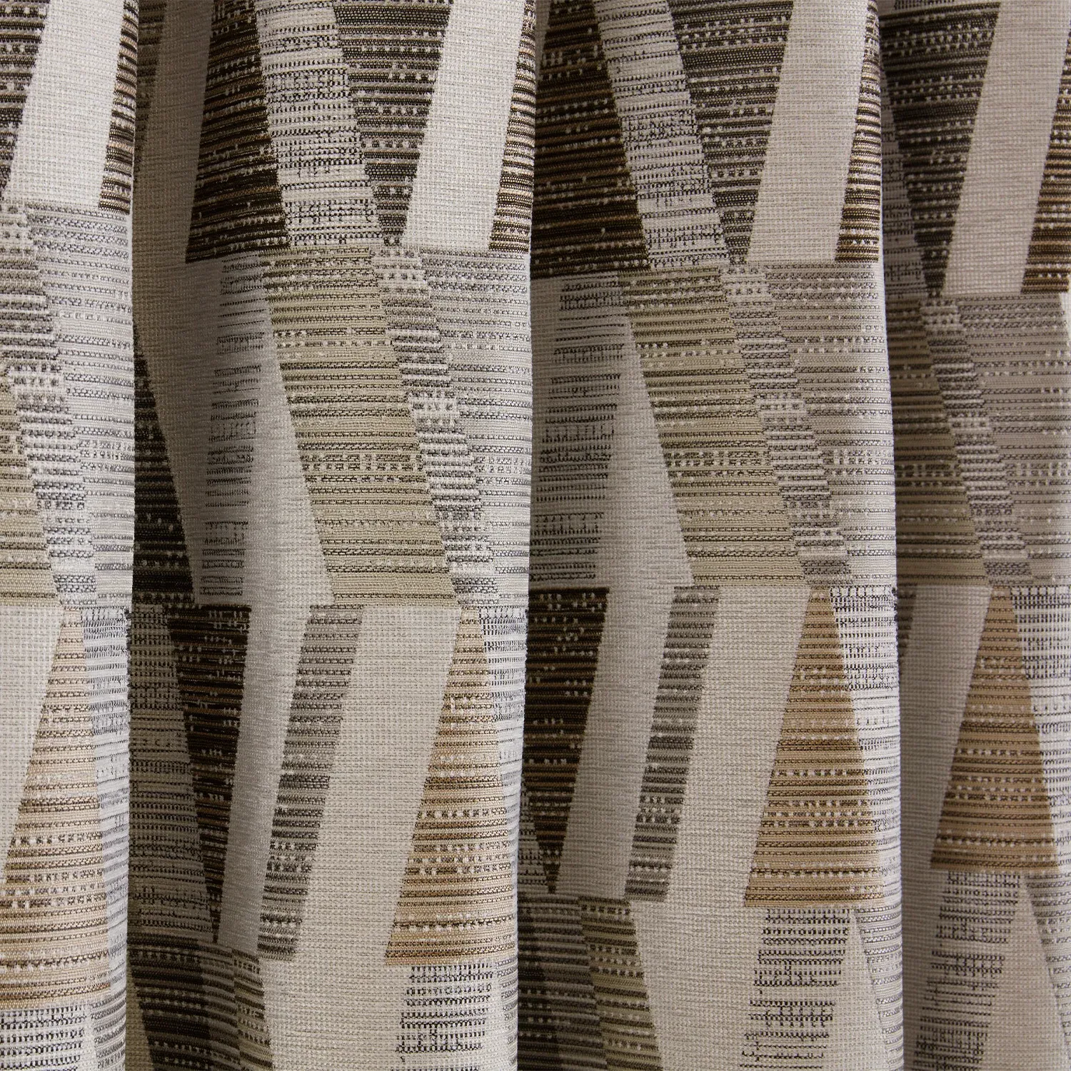 Indiana Geo Jacquard Curtain - Multicolour